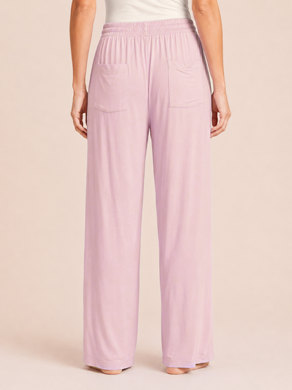 Dream Soft Pajama Bottoms in Mauve Mist